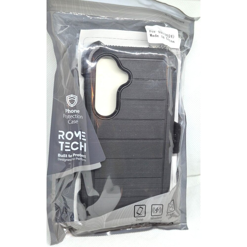Rome Tech Samsung Galaxy S24 Built To Protect Phone Case Drop Protection,Wireles